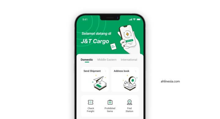 Cek Tarif J&T Cargo Lewat Aplikasi