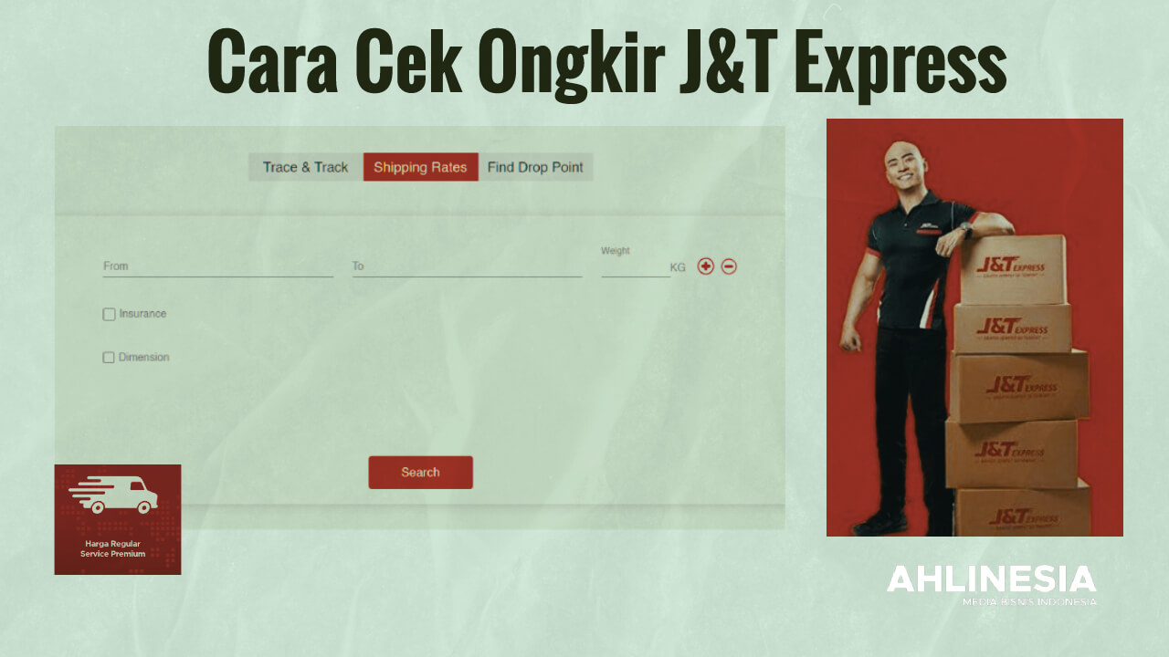 Cek Ongkir J&T Express