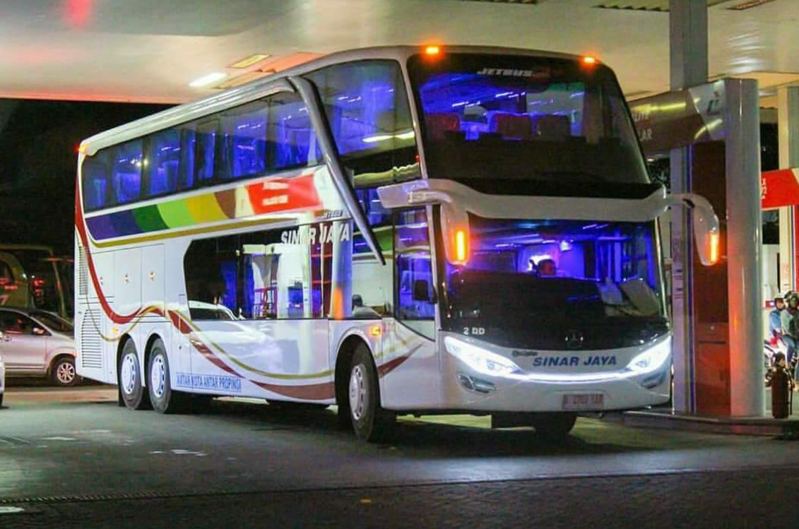 Mengirim Motor Lewat Bus Sinar Jaya 2