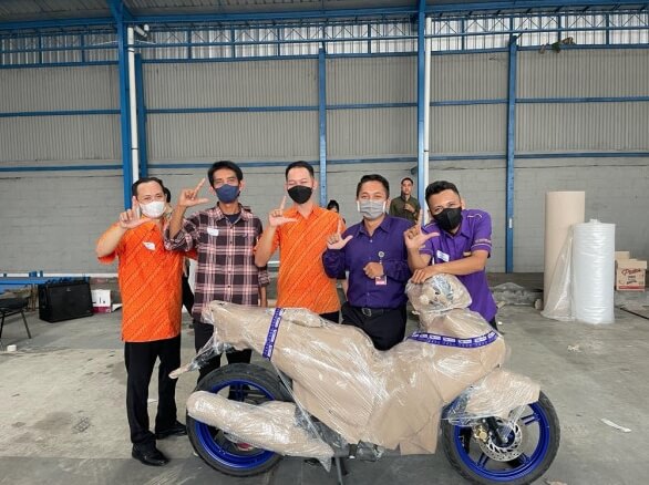 Pengiriman Motor untuk Penjual Online