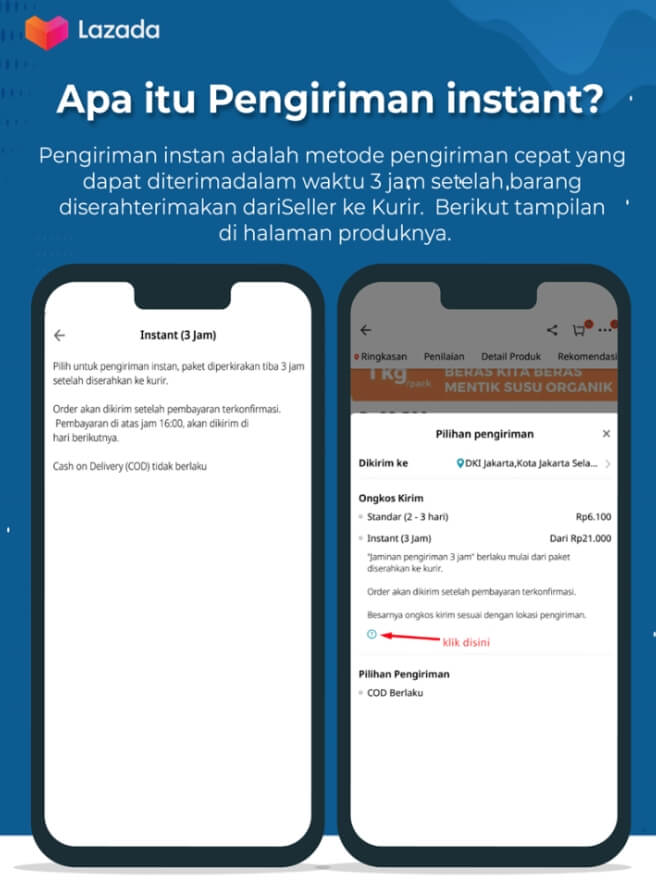 Jasa Pengiriman di Lazada Penting