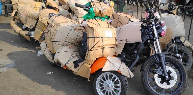 Pengiriman Motor dengan Layanan Pihak Ketiga