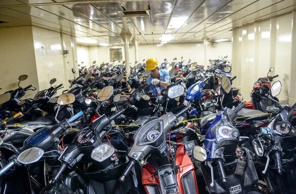 Pengiriman Motor dengan Kapal2