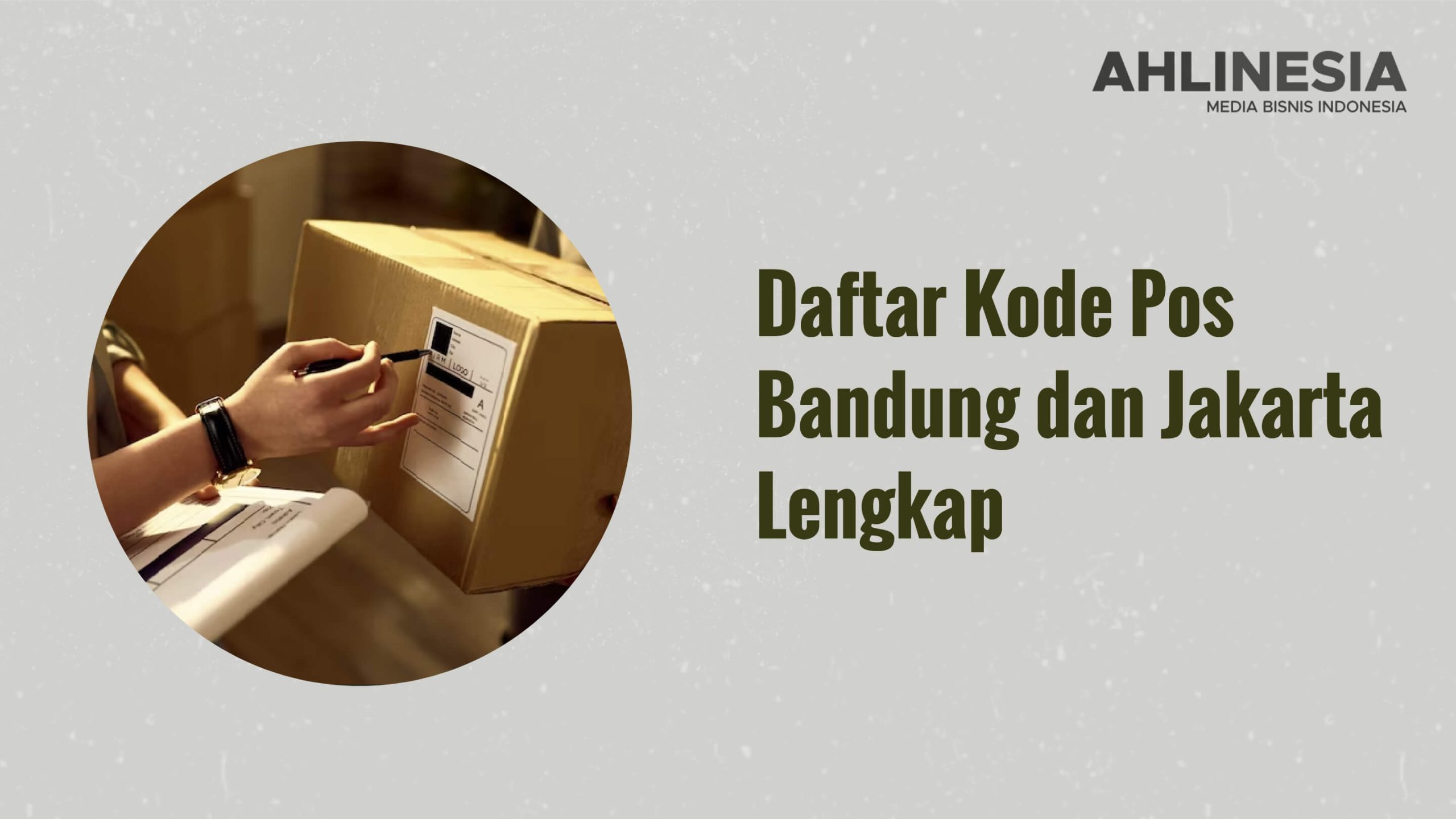 Daftar Kode Pos Bandung dan Jakarta